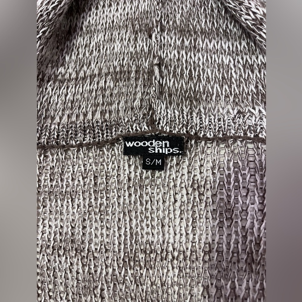 Beige Hooded Pullover - image 3